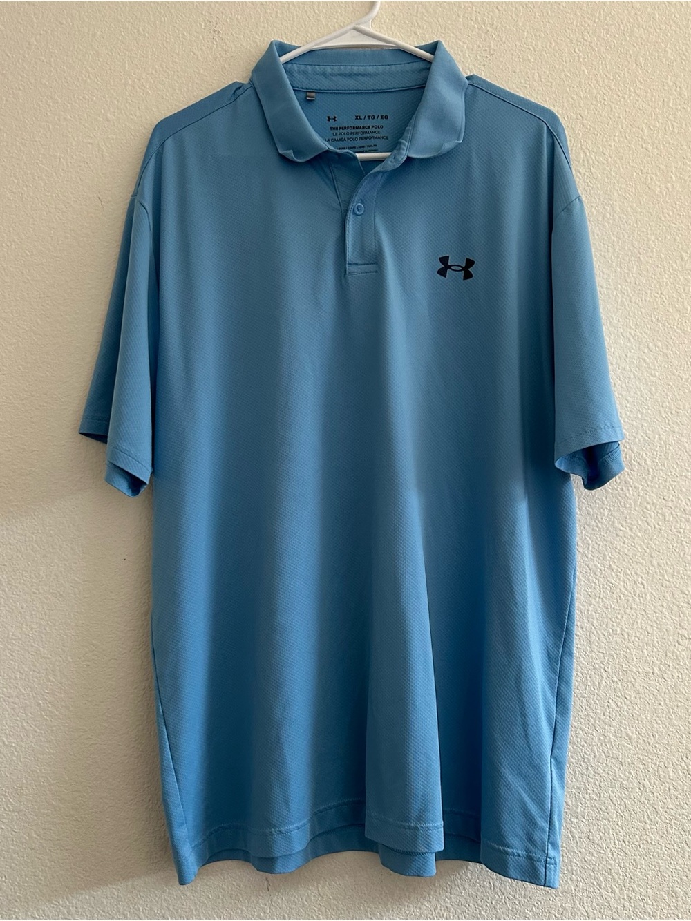 Under Armour Men’s Sky Blue Performance Polo